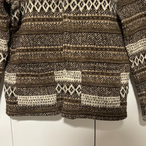 Nepenthes FWK Engineered Garments Fleece Jacket Brown Women’s size 1 - Picture 3 of 11